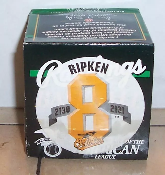 Cal Ripkin 2130 & 2131 Game Ball